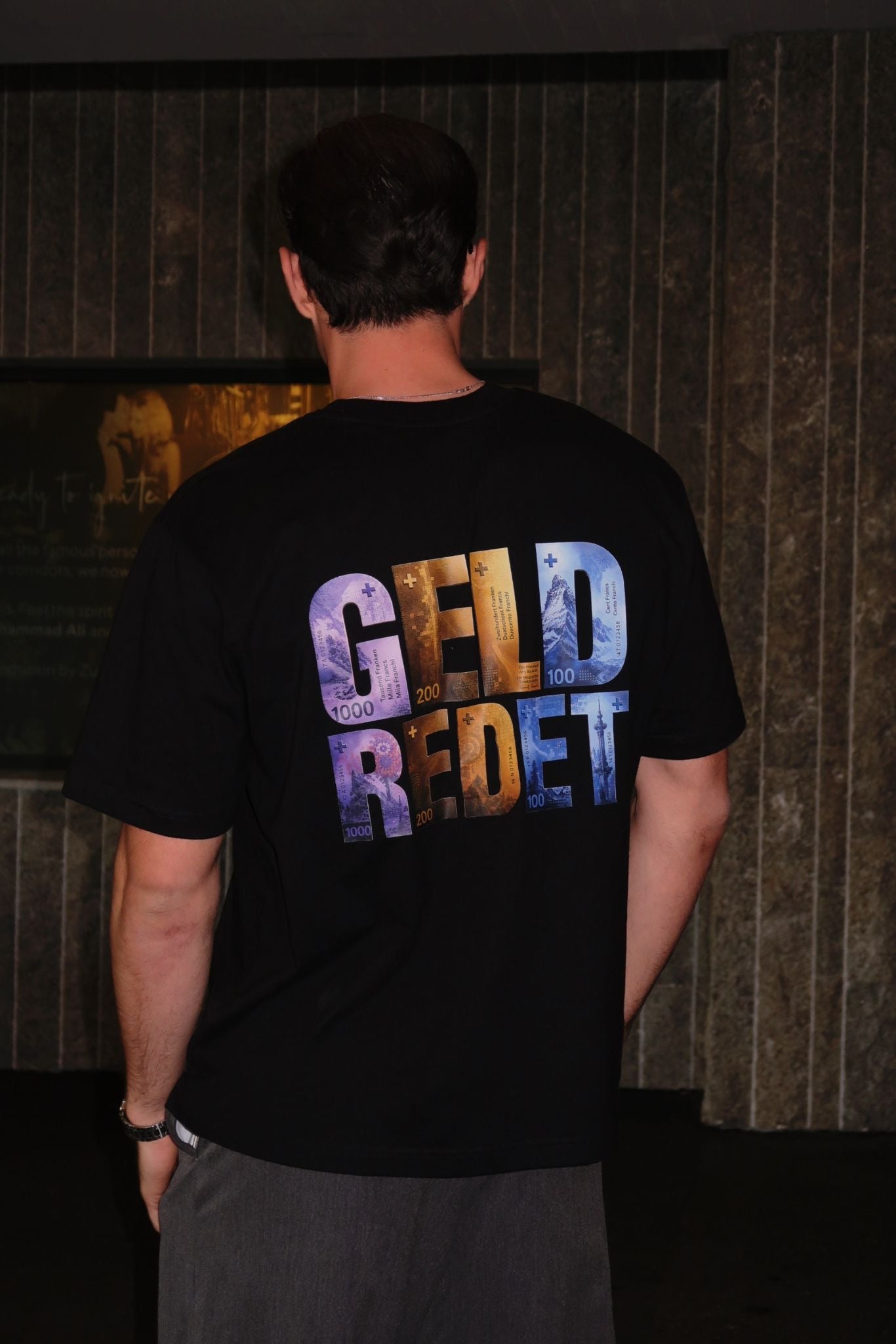 GELD REDET T-SHIRT BLACK